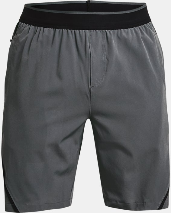 Herren UA Unstoppable Shorts, Gray, pdpMainDesktop image number 5